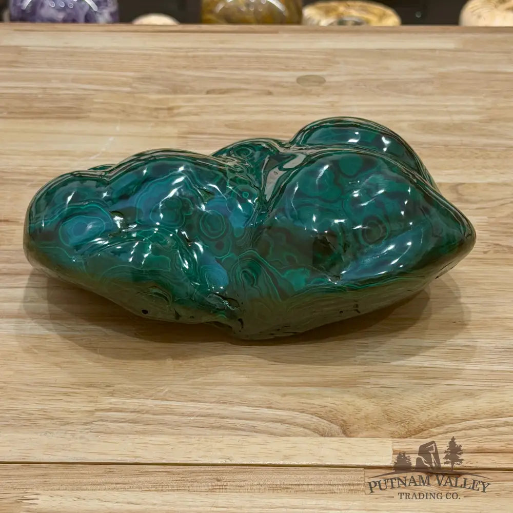 Polished Malachite Freeform 8.5’’ - Accent