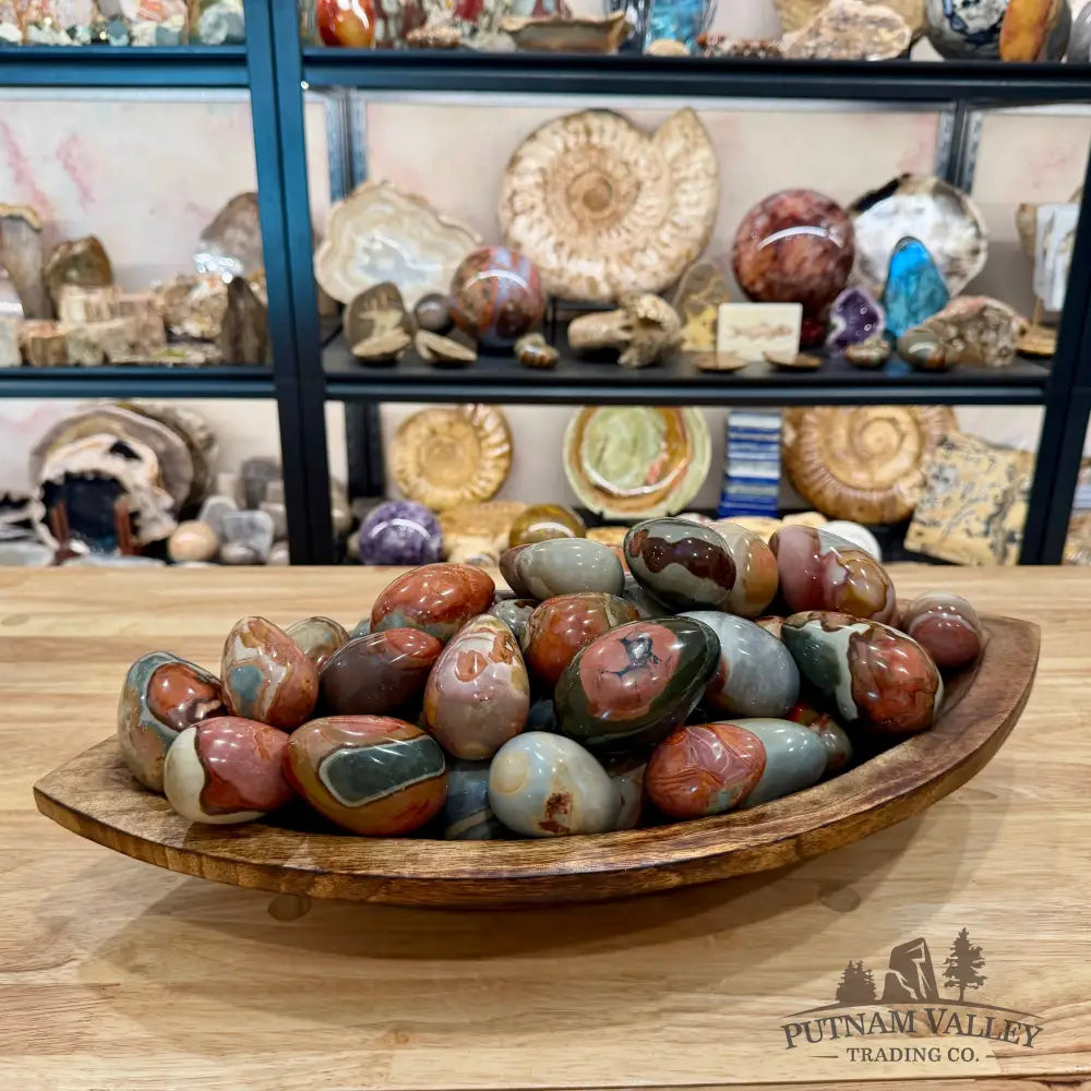 Polychrome Jasper Eggs - 2’’ - 2.5’’ Tall - Egg