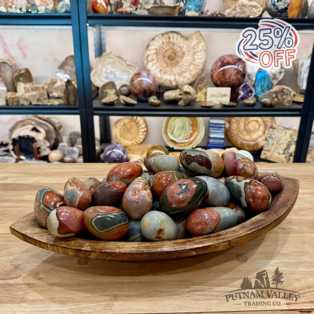 Polychrome Jasper Eggs - 2’’ - 2.5’’ Tall - Egg