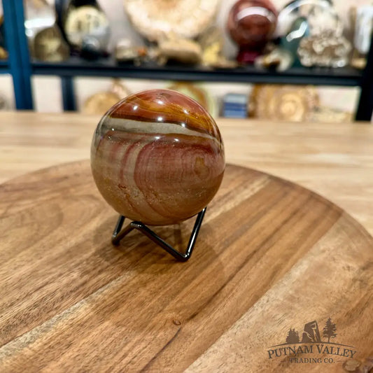 Polychrome Jasper Sphere 3.07’’ - Sphere