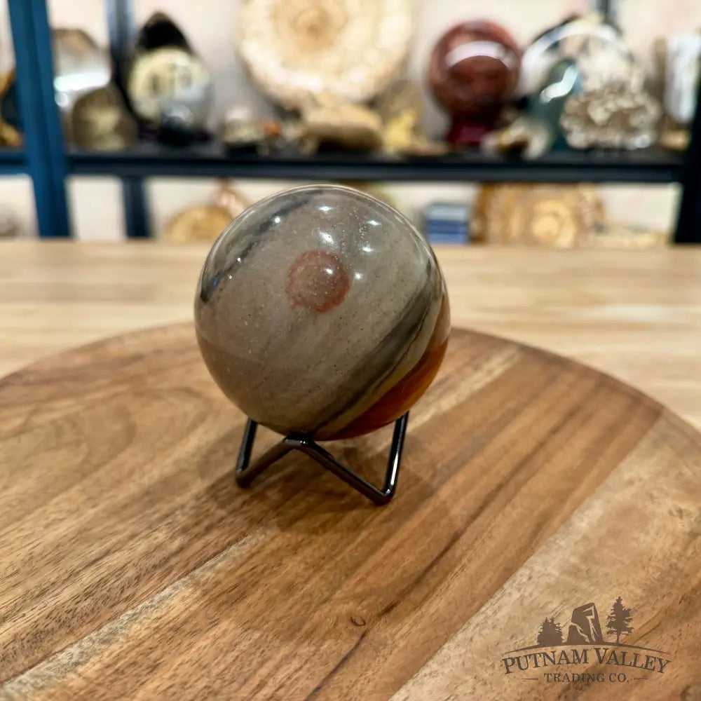 Polychrome Jasper Sphere 3.07’’ - Sphere