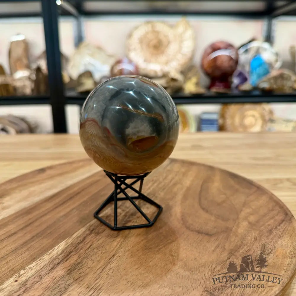 Polychrome Jasper Sphere 3.13’’ - Sphere
