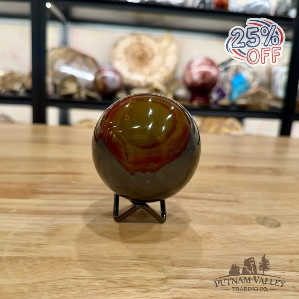 Polychrome Jasper Sphere 3.19’’ Sphere