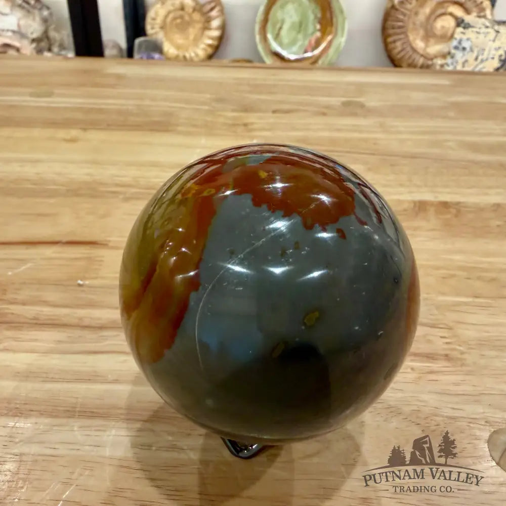Polychrome Jasper Sphere 3.19’’ Sphere