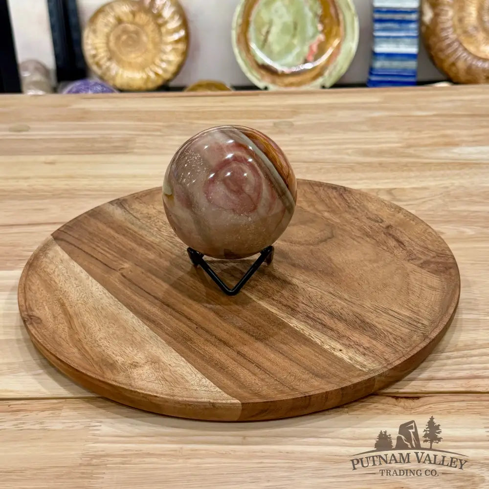 Polychrome Jasper Sphere 3.28’’ - Sphere