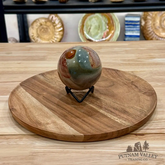 Polychrome Jasper Sphere 3.28’’ - Sphere