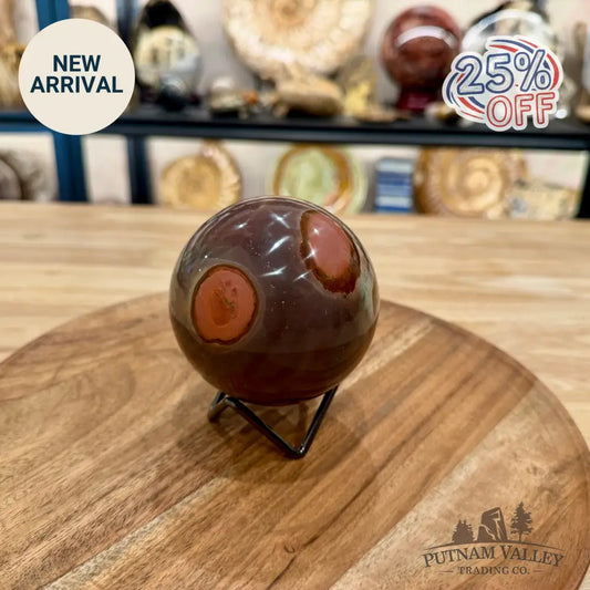Polychrome Jasper Sphere 3.37’’ - Sphere
