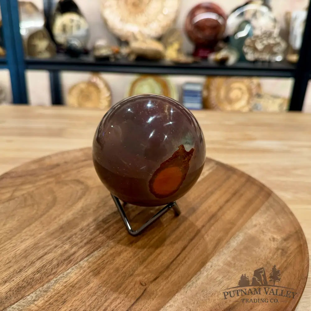 Polychrome Jasper Sphere 3.37’’ - Sphere