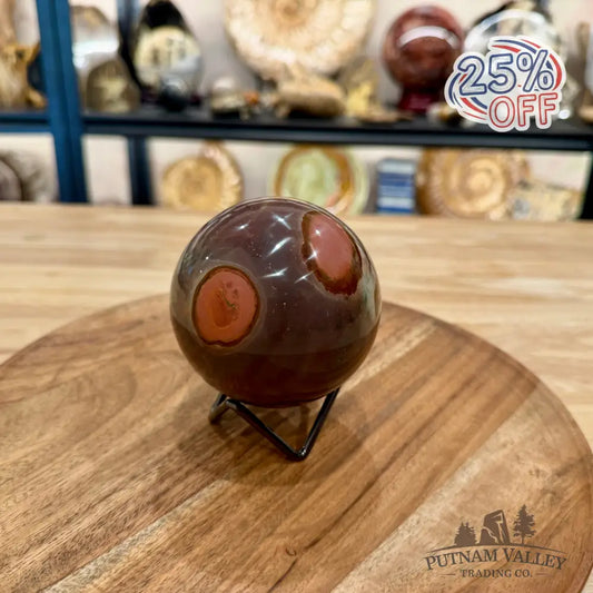 Polychrome Jasper Sphere 3.37’’ - Sphere
