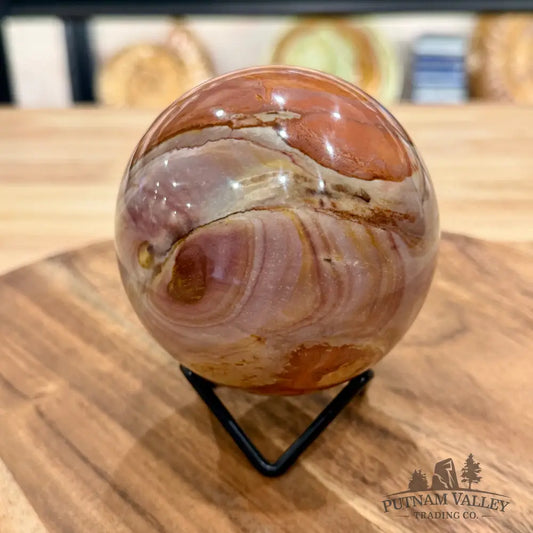 Polychrome Jasper Sphere 3.43’’ - Sphere