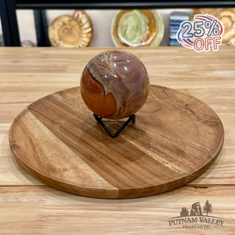 Polychrome Jasper Sphere 3.43’’ - Sphere