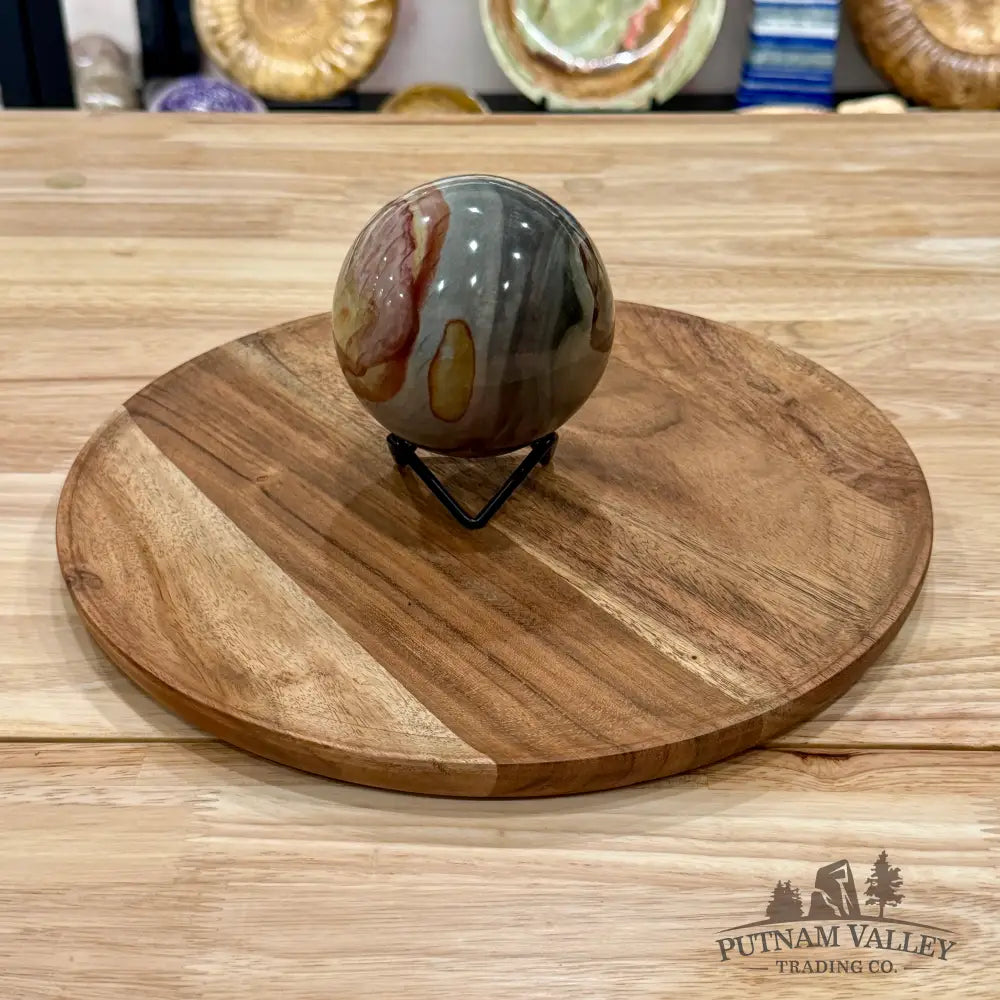 Polychrome Jasper Sphere 3.46’’ - Sphere