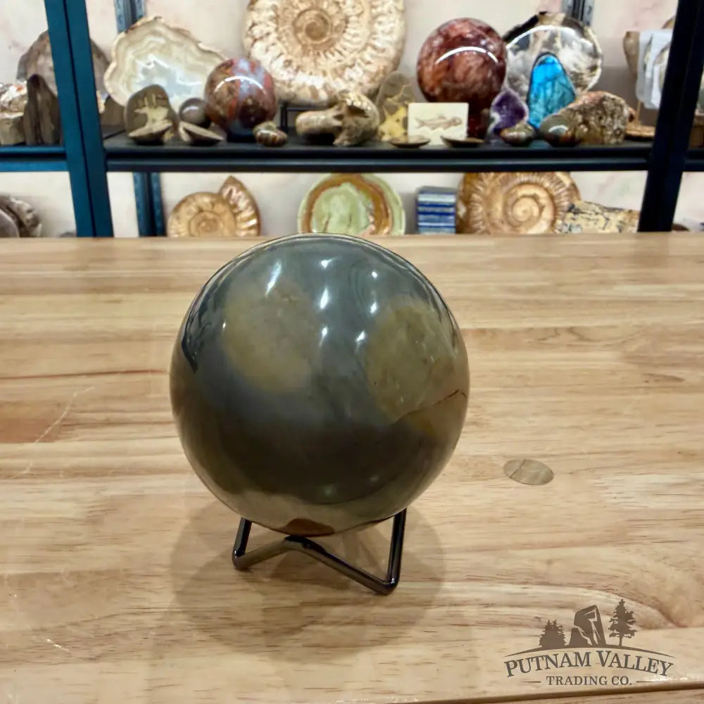 Polychrome Jasper Sphere 3.46’’ - Sphere
