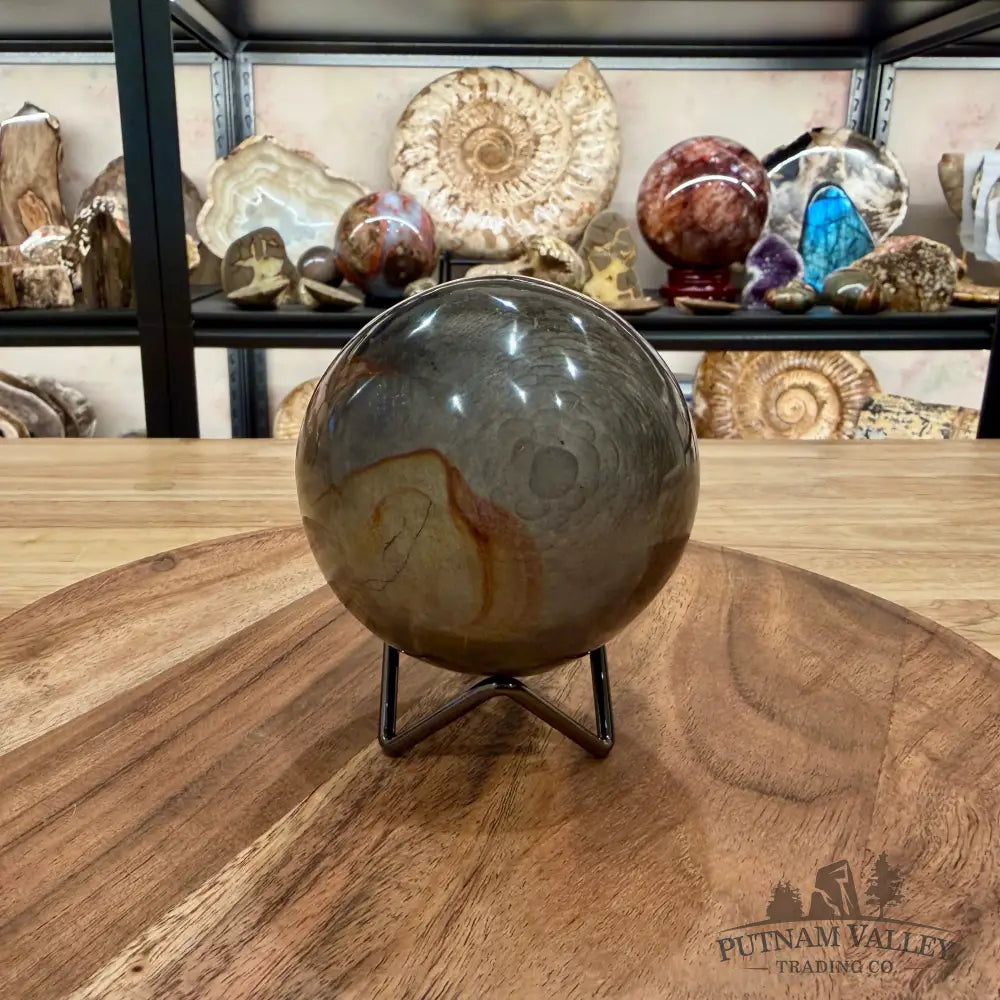 Polychrome Jasper Sphere 3.46’’ - Sphere