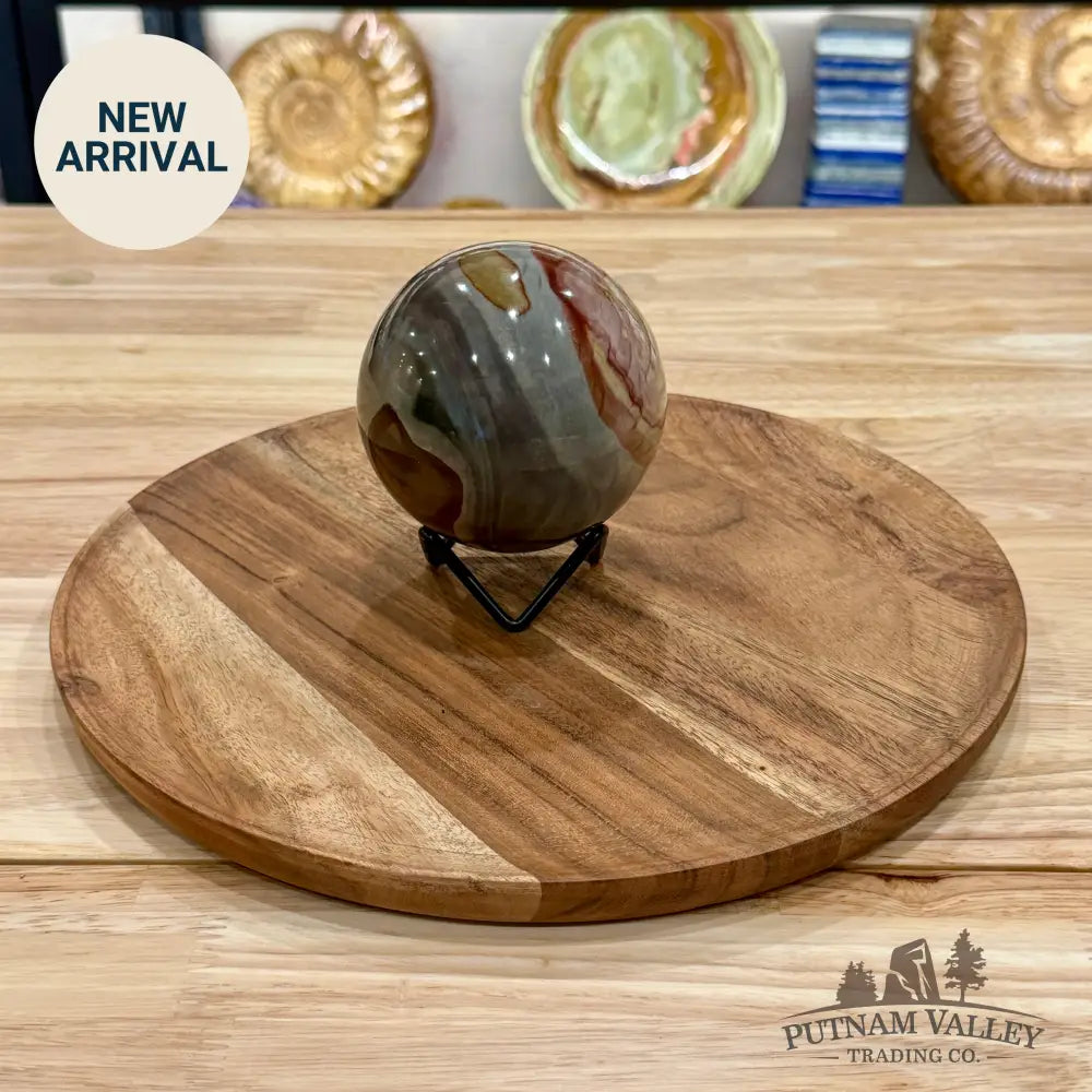 Polychrome Jasper Sphere 3.46’’ - Sphere