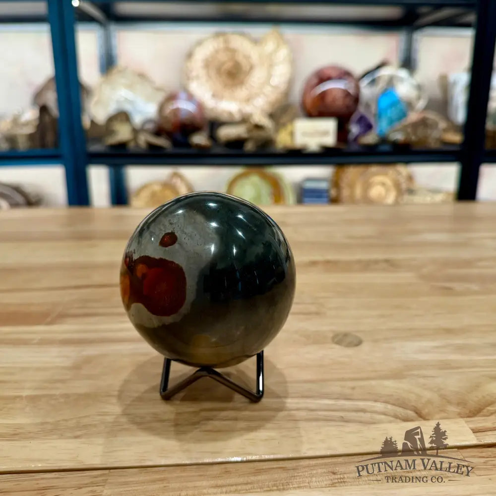 Polychrome Jasper Sphere 3.46’’ - Sphere