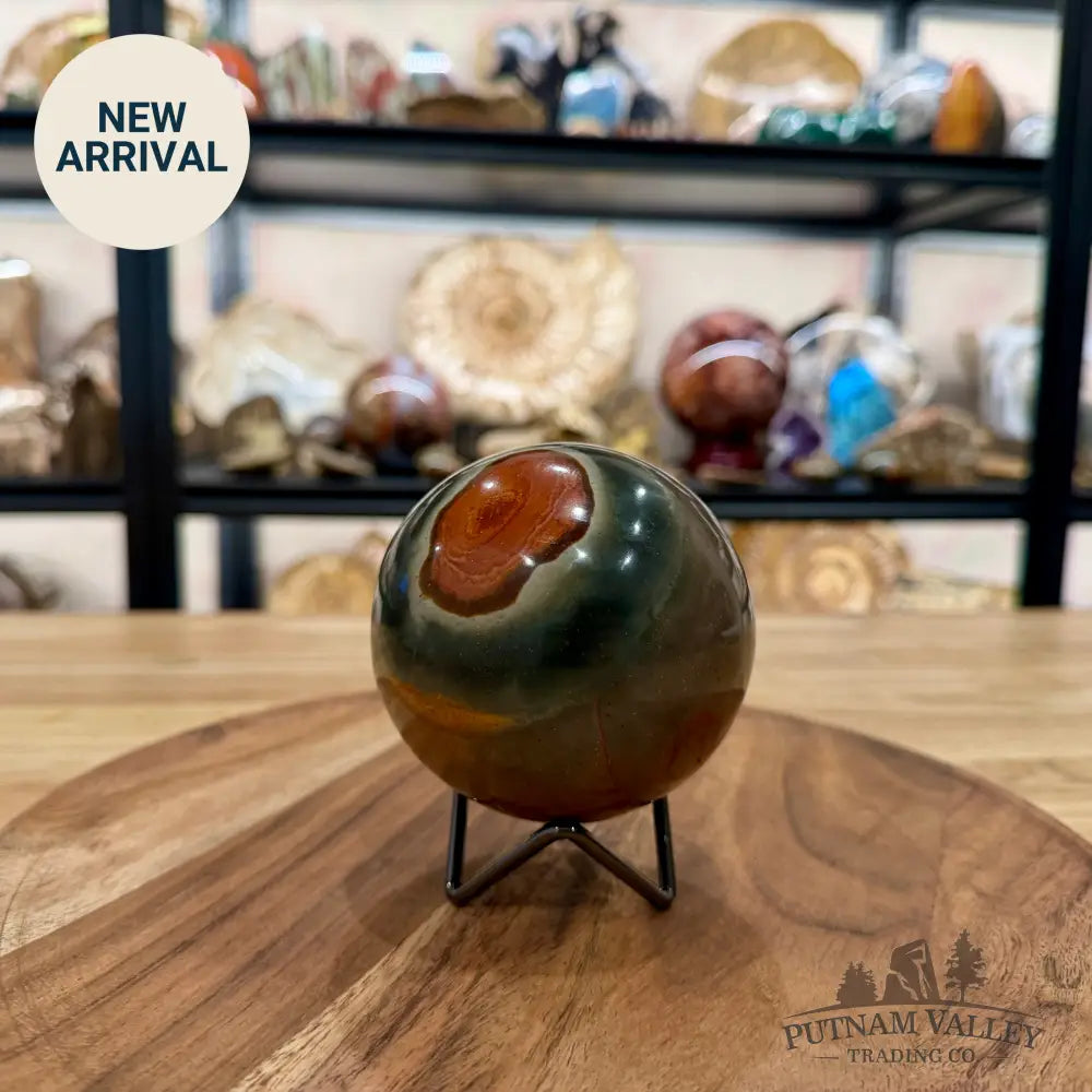 Polychrome Jasper Sphere 3.55’’ - Sphere