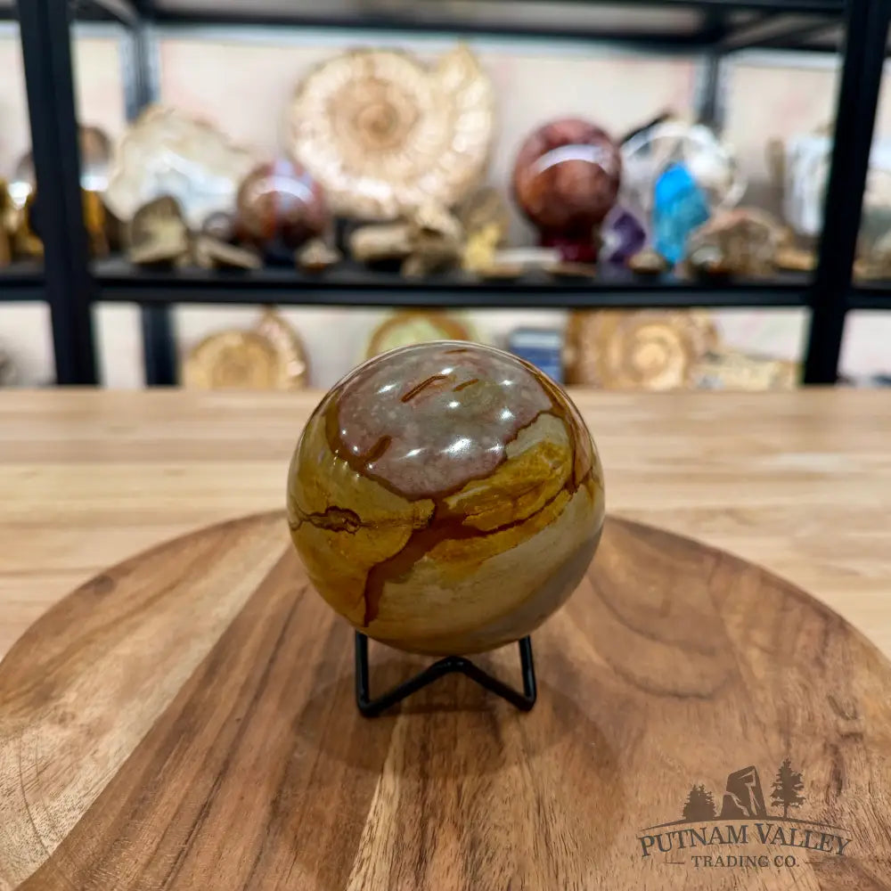 Polychrome Jasper Sphere 3.56’’ - Sphere