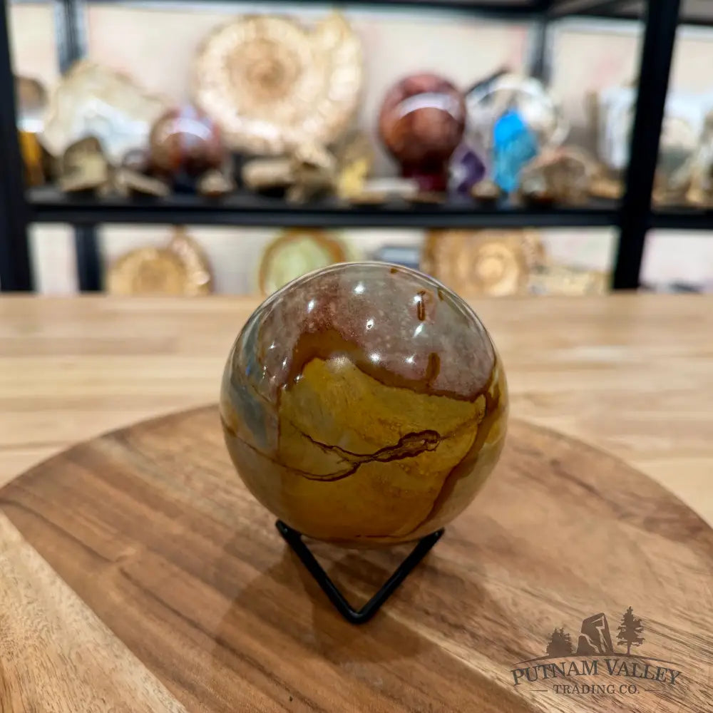 Polychrome Jasper Sphere 3.56’’ - Sphere