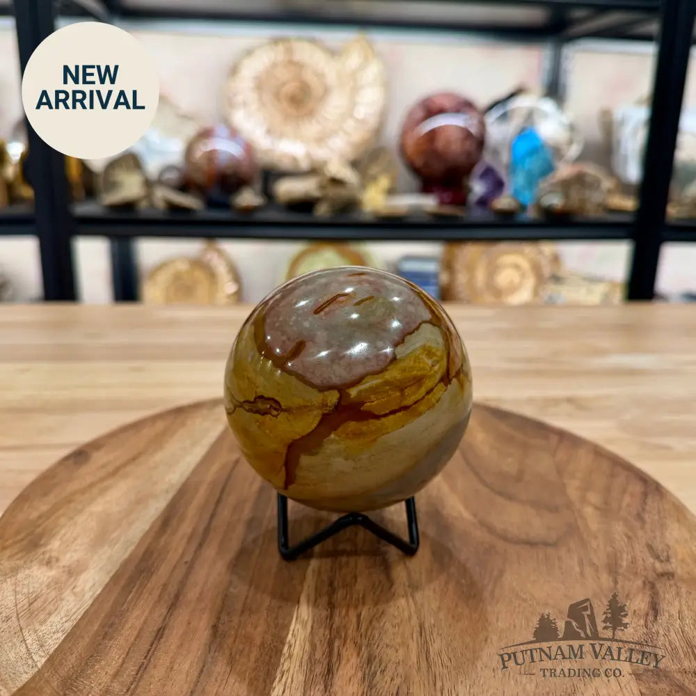 Polychrome Jasper Sphere 3.56’’ - Sphere