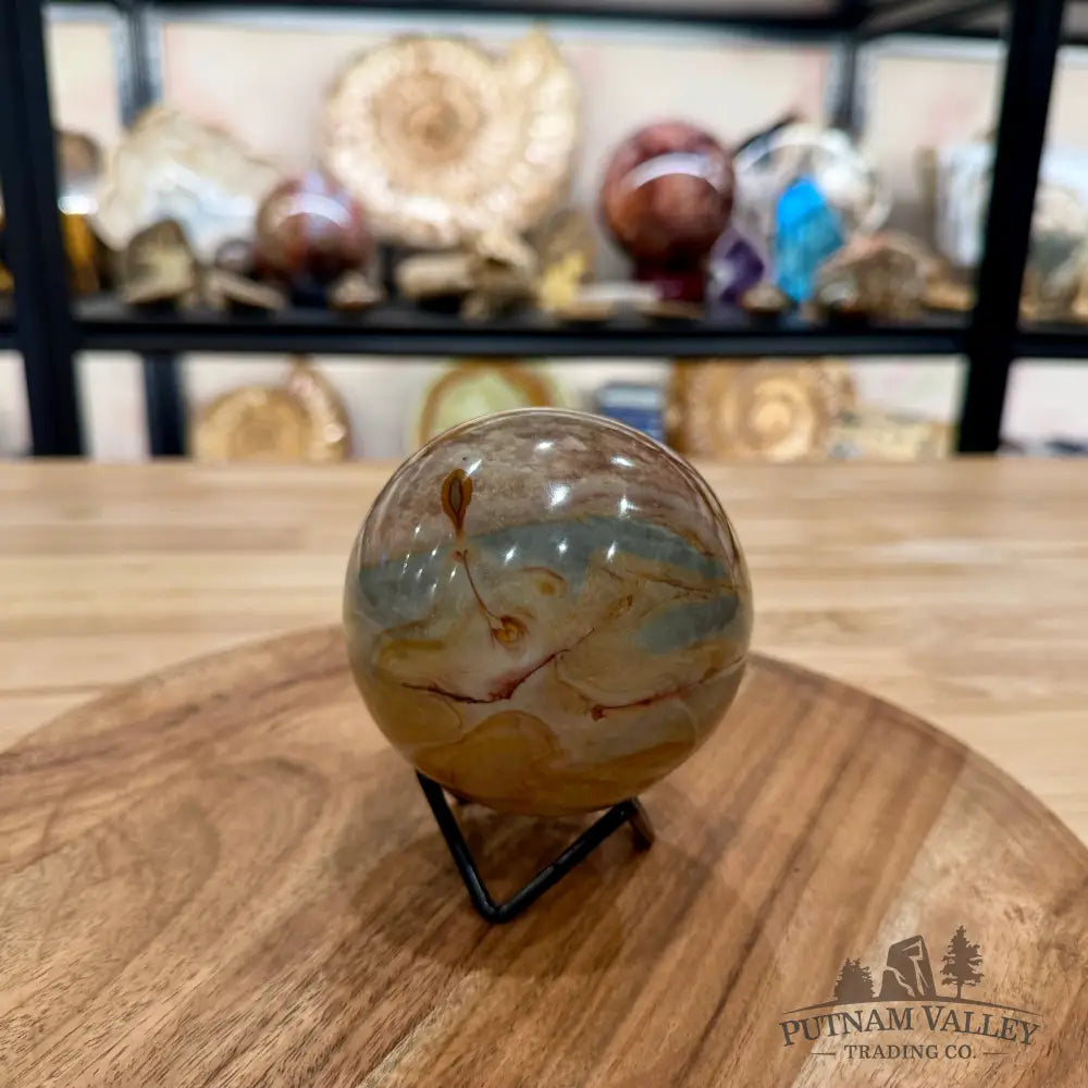 Polychrome Jasper Sphere 3.56’’ - Sphere