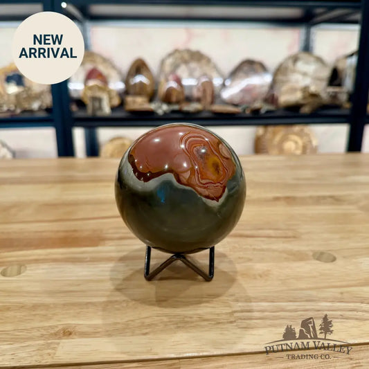 Polychrome Jasper Sphere 3.73’’ Sphere