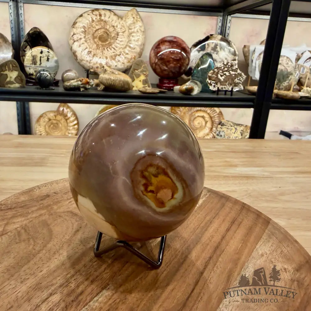 Polychrome Jasper Sphere 3.84’’ - Sphere