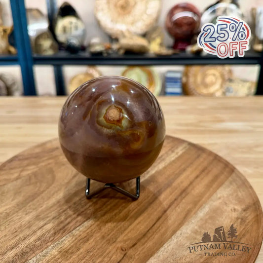 Polychrome Jasper Sphere 3.84’’ - Sphere