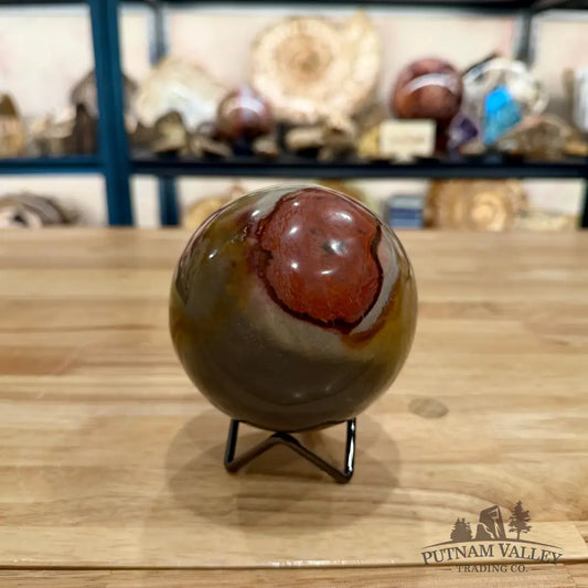 Polychrome Jasper Sphere 3.9’’ - Sphere