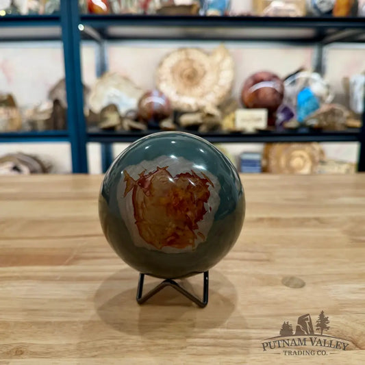 Polychrome Jasper Sphere 4.2’’ - Sphere