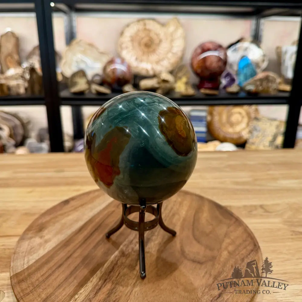Polychrome Jasper Sphere 4.45’’ - Sphere
