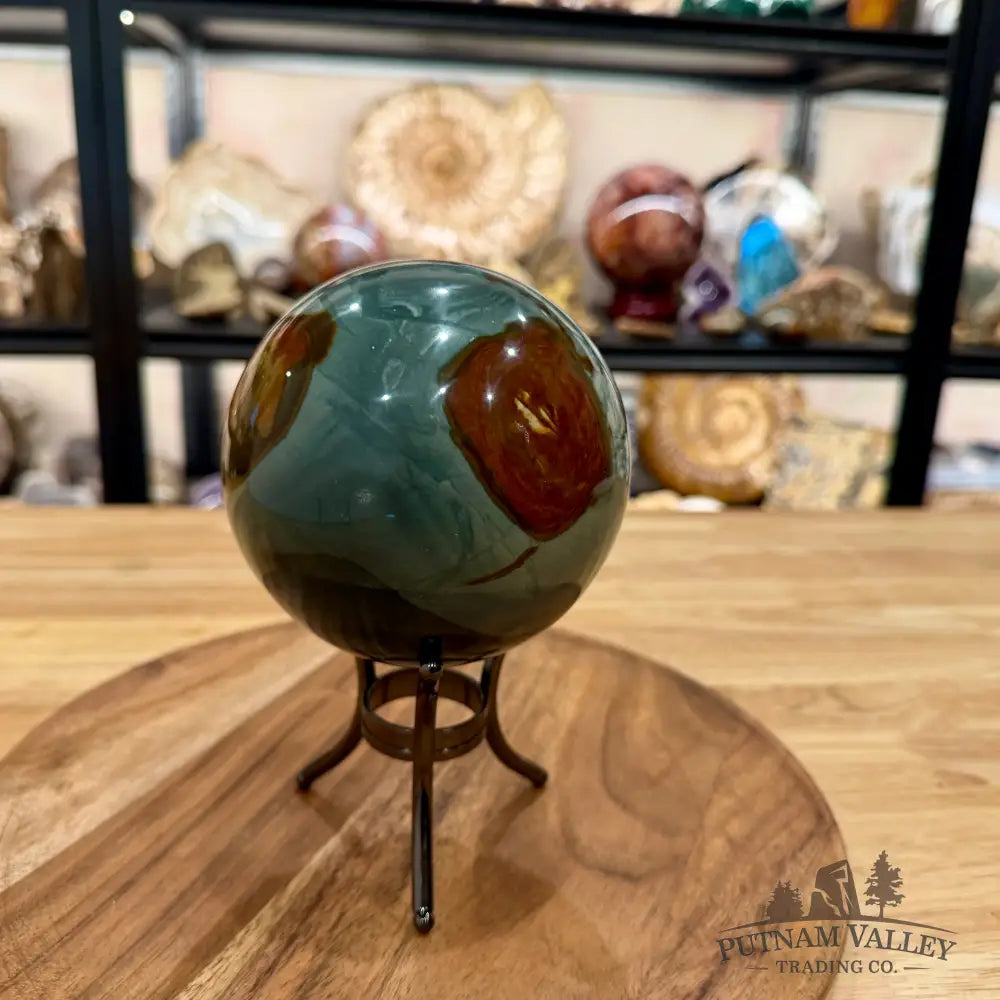 Polychrome Jasper Sphere 4.45’’ - Sphere