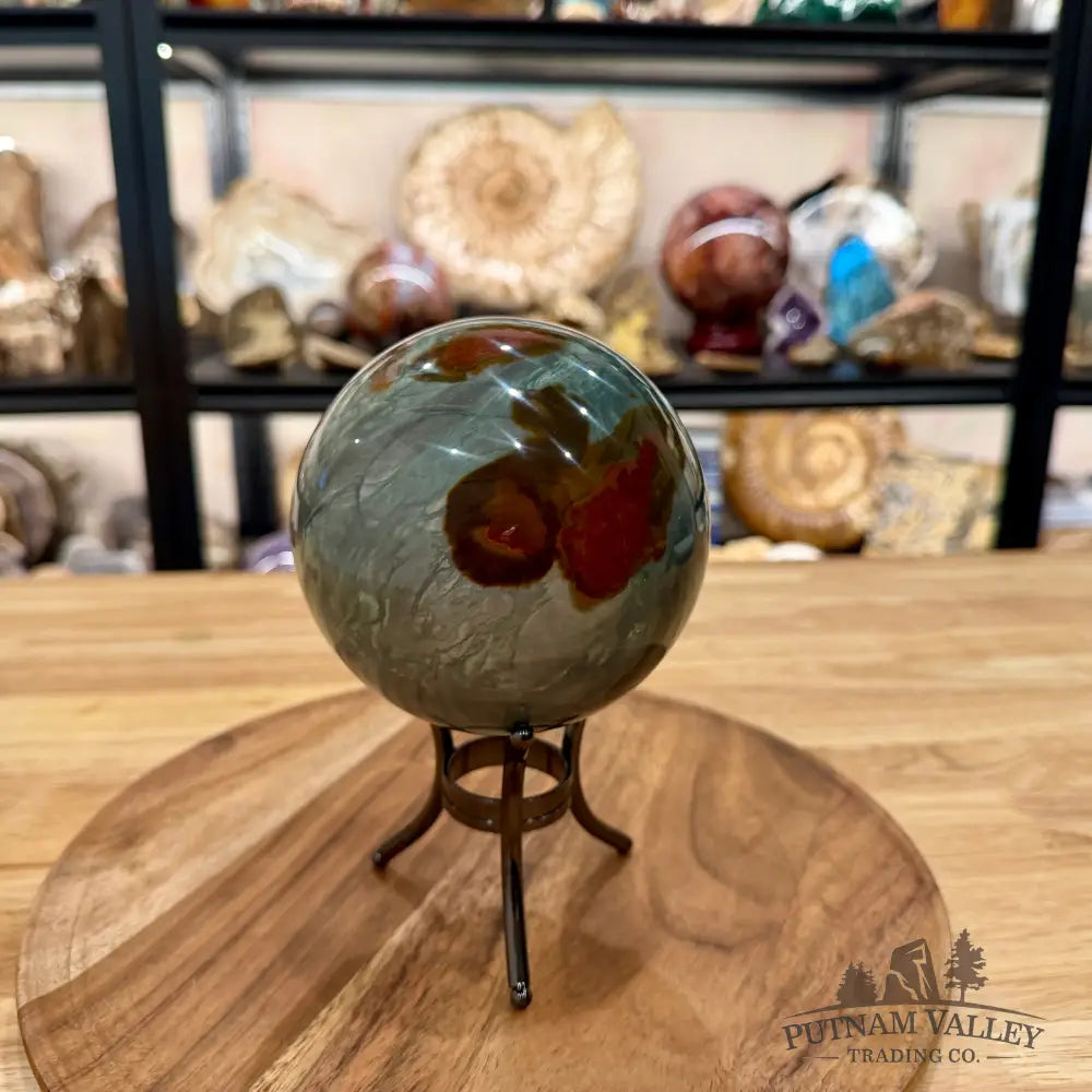 Polychrome Jasper Sphere 4.45’’ - Sphere