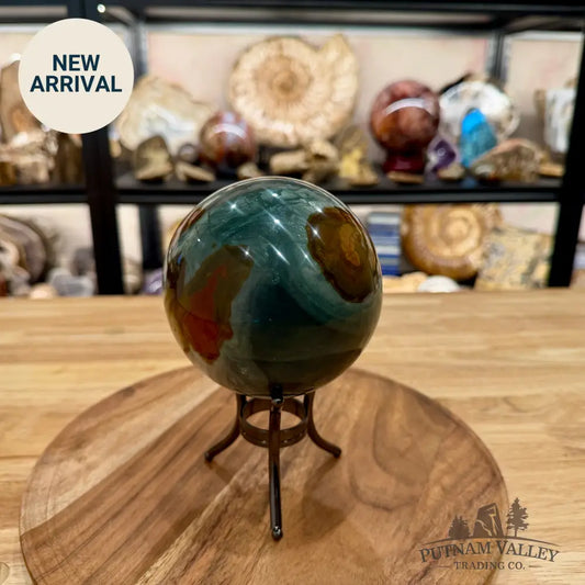 Polychrome Jasper Sphere 4.45’’ - Sphere