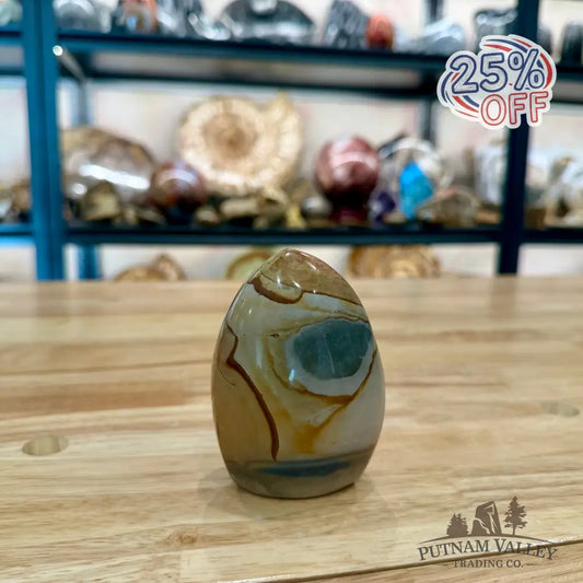 Polychrome Jasper Table Accent 3.6’’ - Sculpture