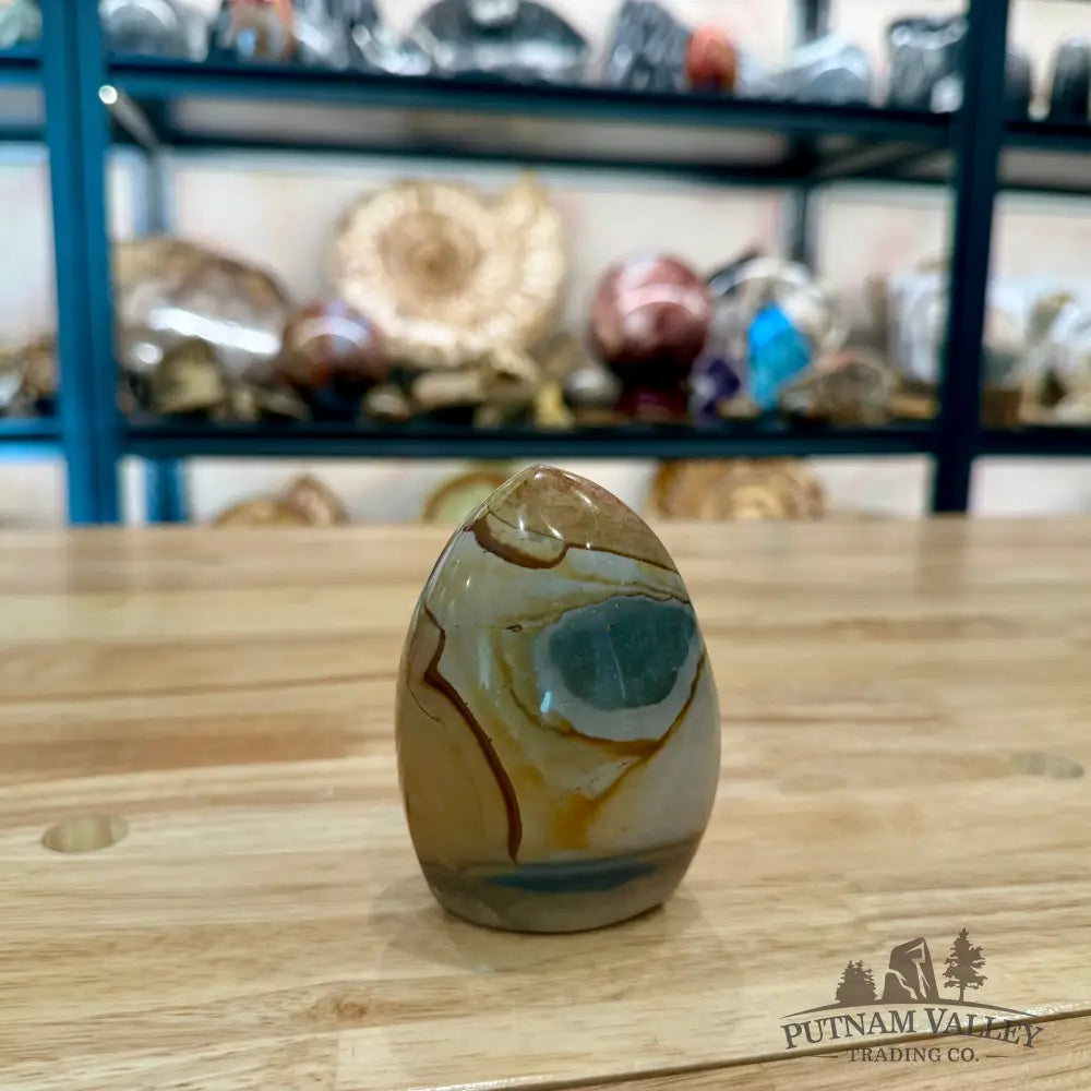 Polychrome Jasper Table Accent 3.6’’ - Sculpture