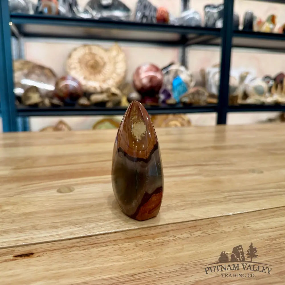 Polychrome Jasper Table Accent 4.02’’ - Sculpture