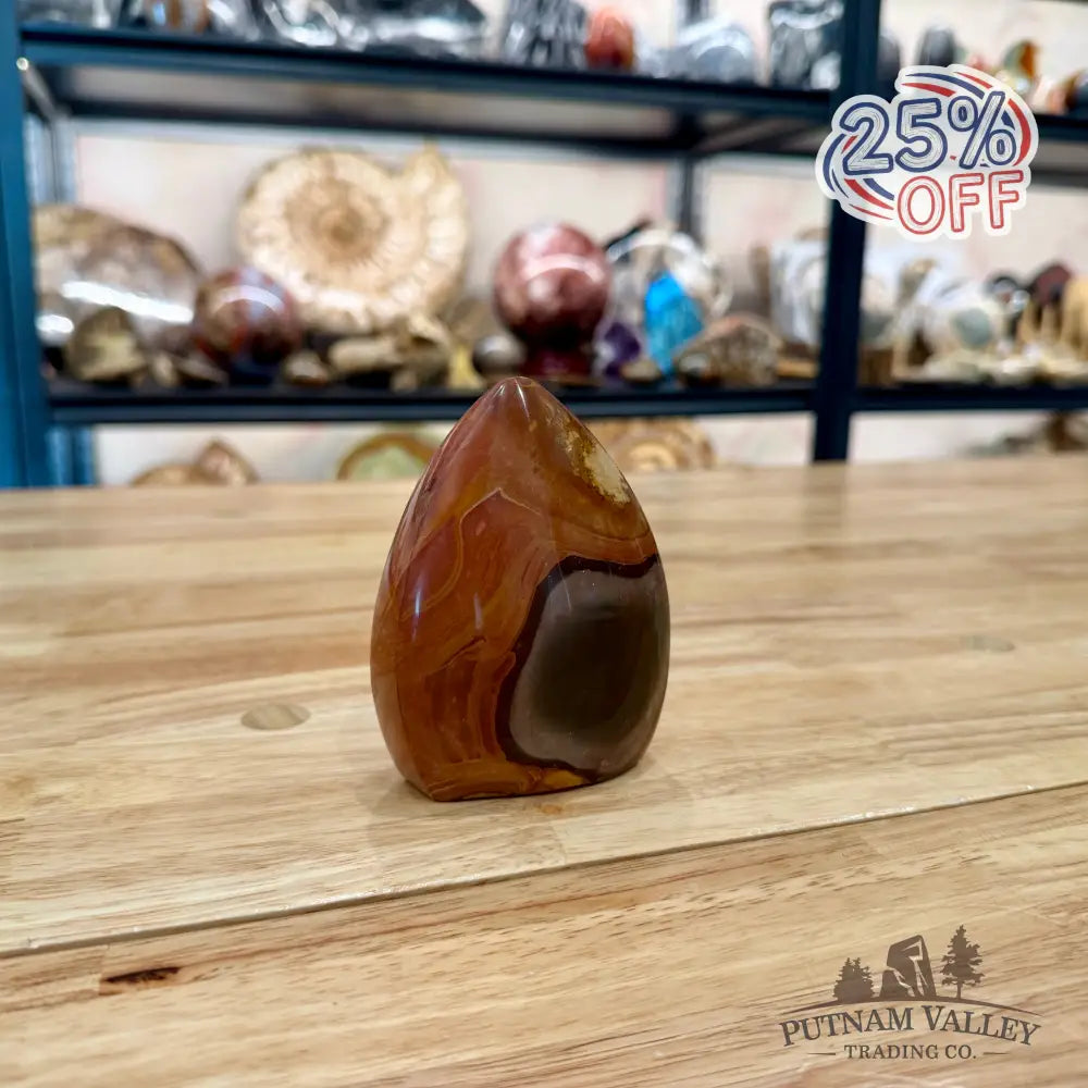 Polychrome Jasper Table Accent 4.02’’ - Sculpture