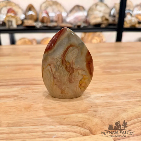 Polychrome Jasper Table Accent 4.12’’ Sculpture