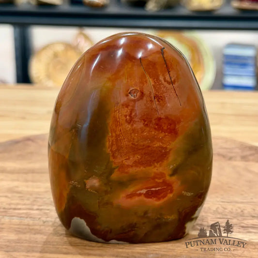 Polychrome Jasper Table Accent 4.3’’ - Sculpture