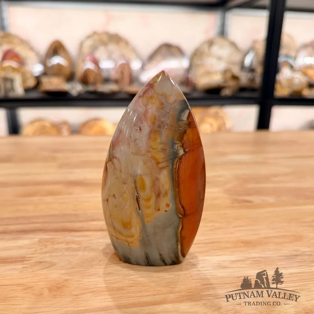 Reserve Polychrome Jasper Table Accent 4.59’’ Sculpture