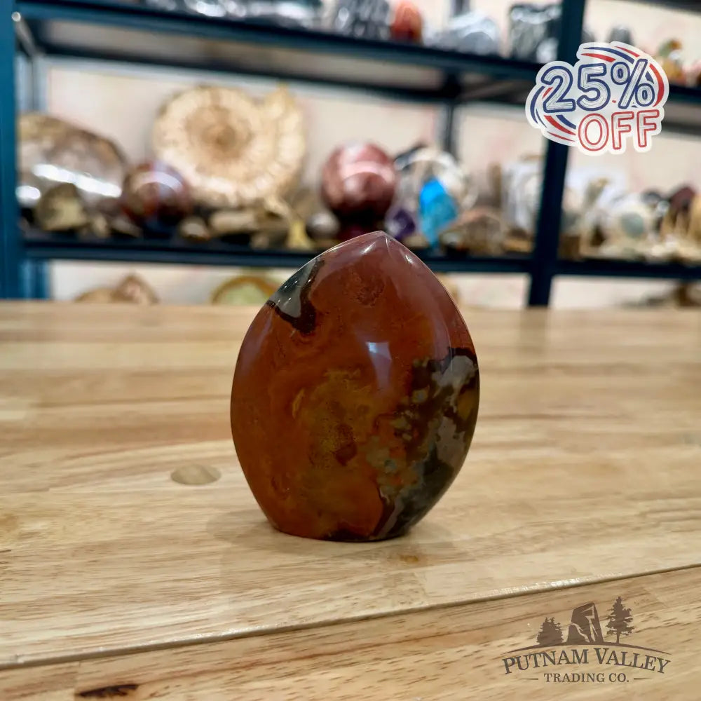 Polychrome Jasper Table Accent 4’’ - Sculpture