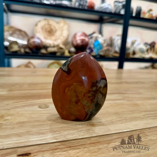 Polychrome Jasper Table Accent 4’’ - Sculpture