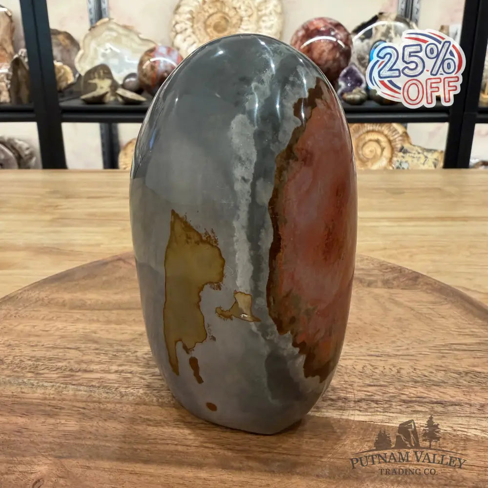 Polychrome Jasper Table Accent 5.3’’ - Sculpture