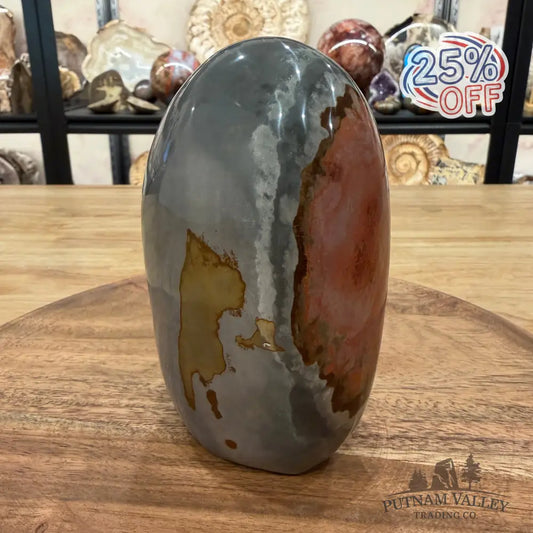 Polychrome Jasper Table Accent 5.3’’ - Sculpture