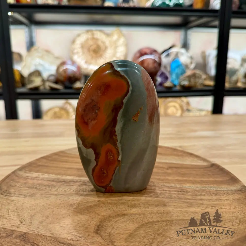 Polychrome Jasper Table Accent 5.57’’ - Free Standing Accent