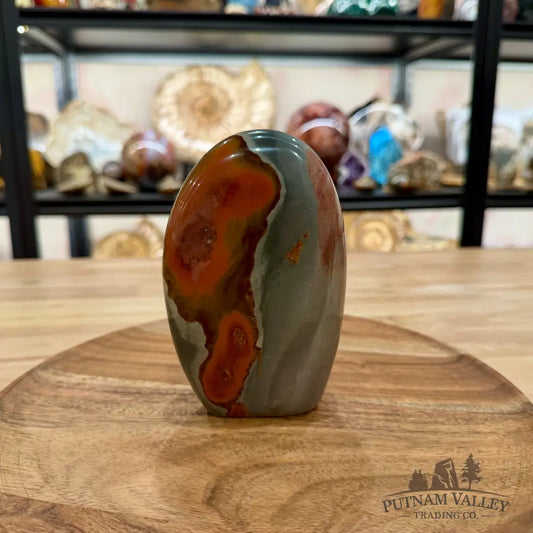 Polychrome Jasper Table Accent 5.57’’ - Free Standing Accent