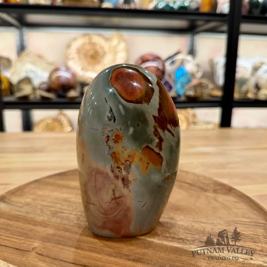 Polychrome Jasper Table Accent 5.57’’ - Free Standing Accent