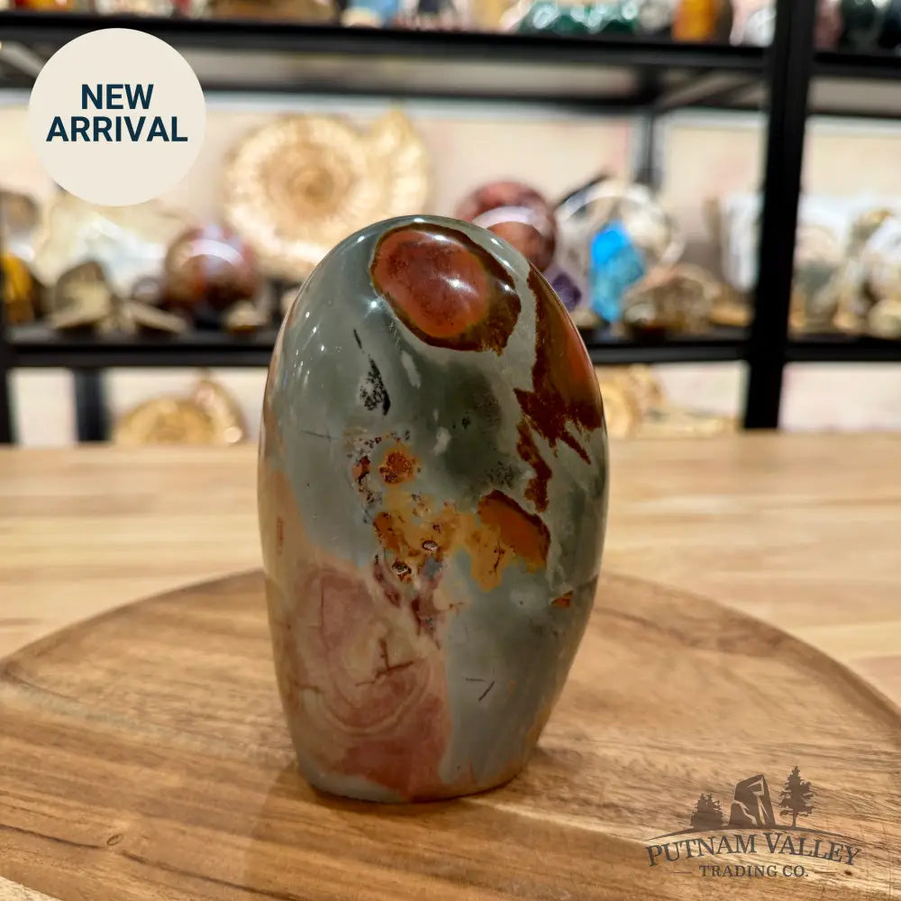 Polychrome Jasper Table Accent 5.57’’ - Free Standing Accent