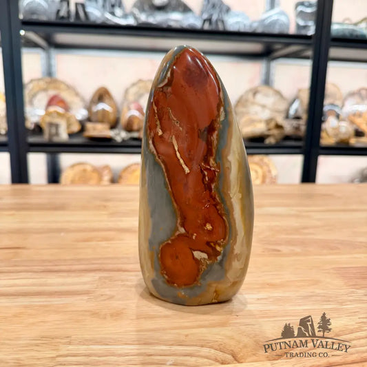Polychrome Jasper Table Accent 7.48’’ Sculpture